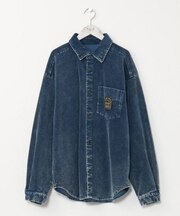 【カヒコ】ウイラマコーデュロイメンズシャツ【SURF&Palms】