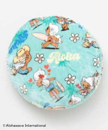 【カヒコ】ハワイラウンドクッション【ALOHA MAPUA】