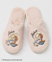 【カヒコ】ファースリッパ【ALOHA MAPUA】