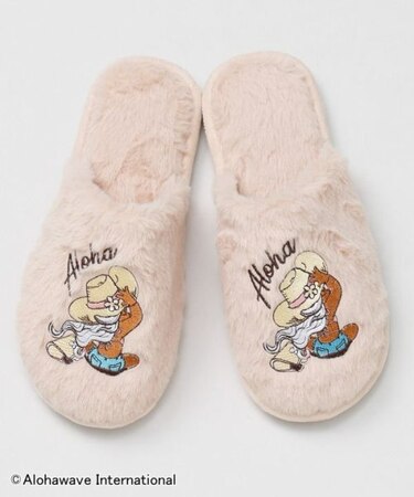 【カヒコ】ファースリッパ【ALOHA MAPUA】