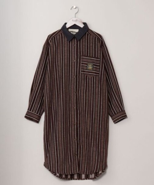 【カヒコ】ジョアンシャツワンピース【SURF&Palms】