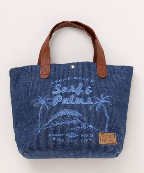 【カヒコ】カノアコーデュミニトートバッグ【SURF&Palms】