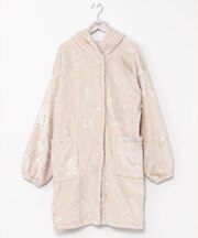 【カヒコ】ニウココフード付きルームカーディガン
