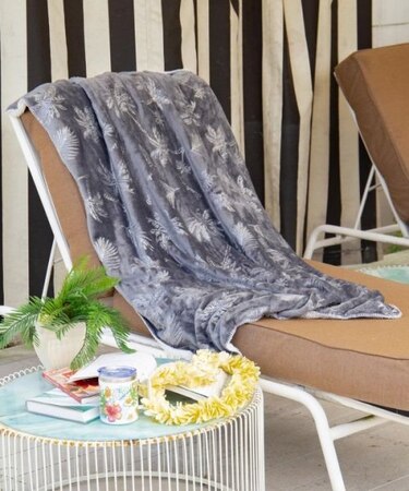 【カヒコ】【裏ボア】ニウココブランケットM