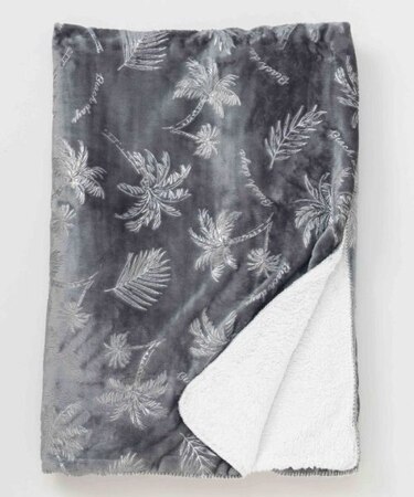 【カヒコ】【裏ボア】ニウココブランケットL