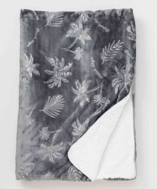 【カヒコ】【裏ボア】ニウココブランケットL