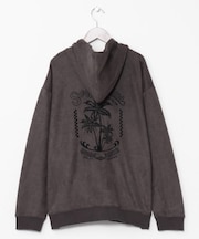 【カヒコ】パムメンズフードトップス【SURF&Palms】