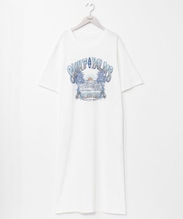 【カヒコ】ケイトリンワッフルワンピース【SURF&Palms】