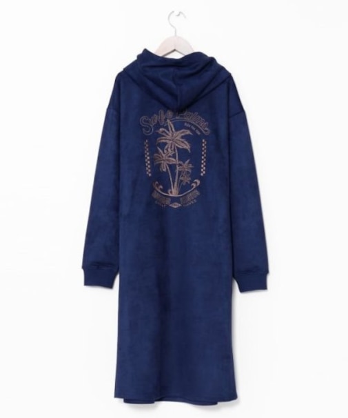 【カヒコ】パムフードワンピース【SURF&Palms】