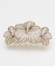 【カヒコ】アーティハイビスカスヘアクリップ