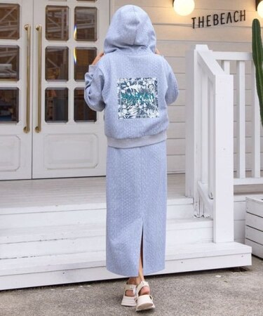 【カヒコ】フイナハパーカー&ノースリーブワンピース2点セット