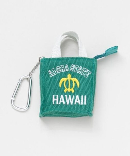 【カヒコ】ハワイアンミニトートキーホルダー