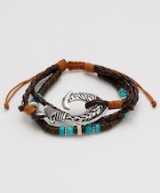 【カヒコ】フィッシュフックレオメンズブレスレット