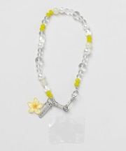 【カヒコ】プルメリアスマホストラップ