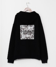 【カヒコ】フイナハメンズジップアップパーカー