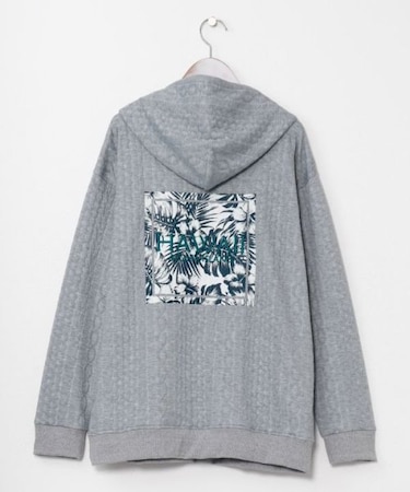 【カヒコ】フイナハメンズジップアップパーカー