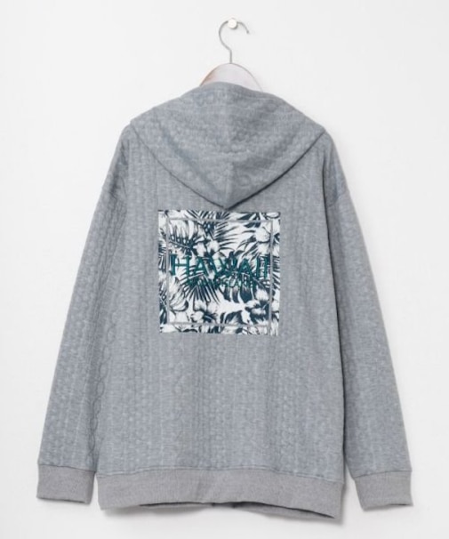 【カヒコ】フイナハメンズジップアップパーカー