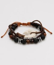 【カヒコ】フィッシュフックナルメンズブレスレット