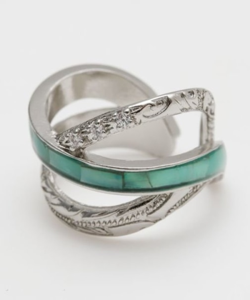 【カヒコ】ハワジュイヤーカフ＆リング2WAY