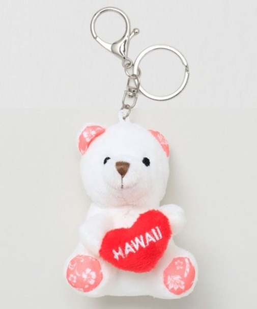 【カヒコ】ラブハワイベアキーホルダー