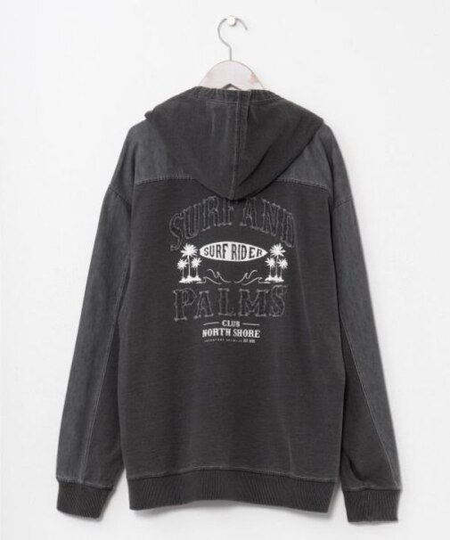 【カヒコ】ショアメンズジップアップパーカー【SURF&Palms】