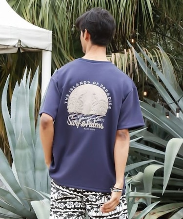 【カヒコ】オレリーメンズTシャツ【SURF&Palms】