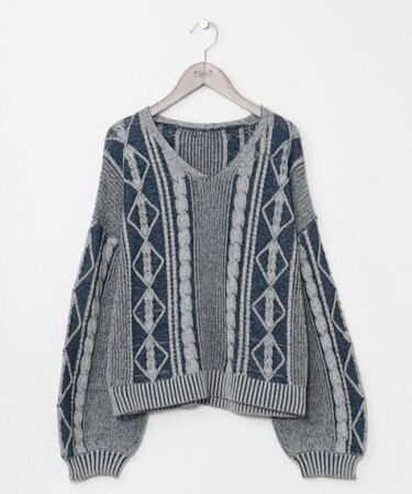 【カヒコ】オプアコットンニットトップス