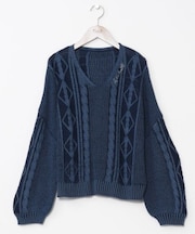 【カヒコ】オプアコットンニットトップス