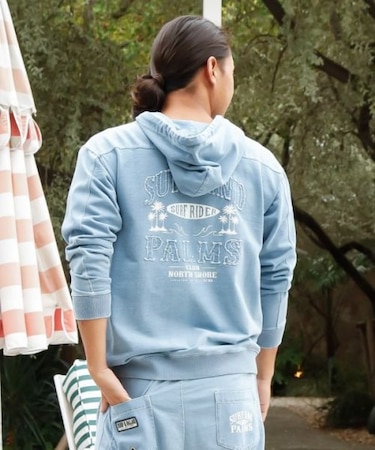 【カヒコ】ショアメンズフーディー【SURF&Palms】