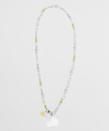 【カヒコ】プルメリアロア ロングスマホストラップ