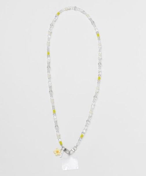 【カヒコ】プルメリアロア ロングスマホストラップ