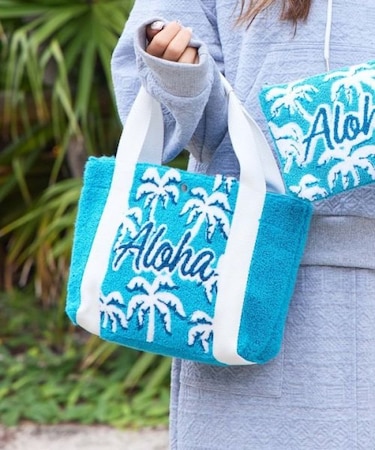 【カヒコ】ウイラニ相良刺繍ミニトートバッグ