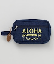 【カヒコ】カノアデニムポーチ