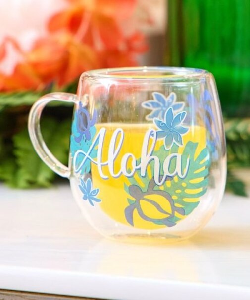 【カヒコ】【食器】マハナエルアグラス