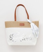 【カヒコ】プルメリアスパンコートトートバッグ