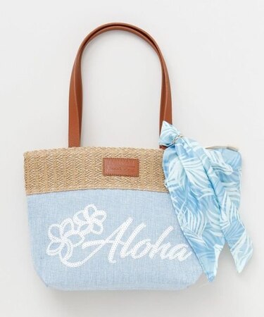 【カヒコ】プルメリアスパンコールミニトートバッグ