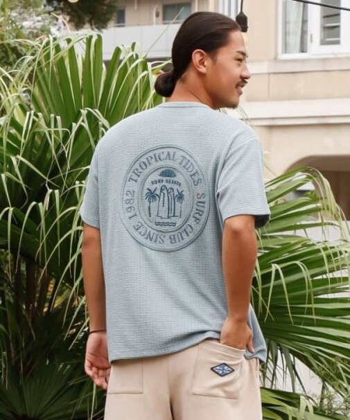 【カヒコ】ハエナメンズTシャツ【SURF&Palms】