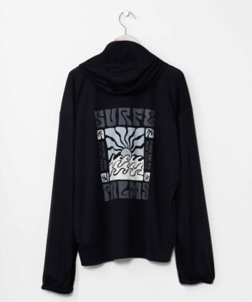 【カヒコ】【ＵＶカット加工】ビリージップアップパーカー【SURF&Palms】