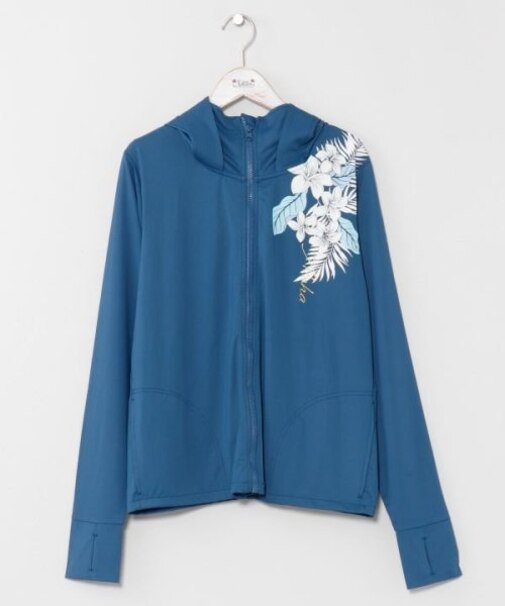 【カヒコ】【ＵＶカット加工】アラアホジップアップパーカー