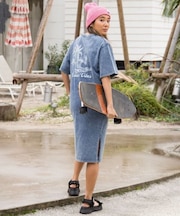 【カヒコ】ケオキTシャツワンピース【SURF&Palms】