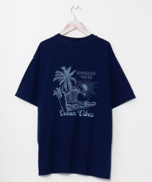 【カヒコ】ケオキメンズTシャツ【SURF&Palms】