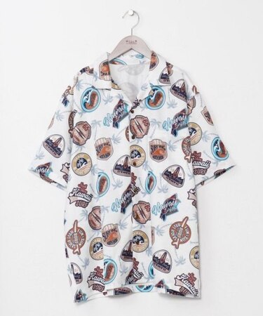 【カヒコ】キプカイメンズシャツ【SURF&Palms】