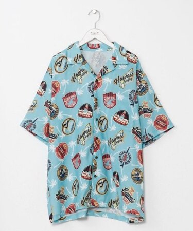 【カヒコ】キプカイメンズシャツ【SURF&Palms】