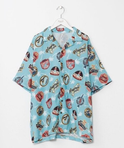 【カヒコ】キプカイメンズシャツ【SURF&Palms】