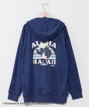 【カヒコ】ウイジップアップパーカー【ALOHA MAPUA】