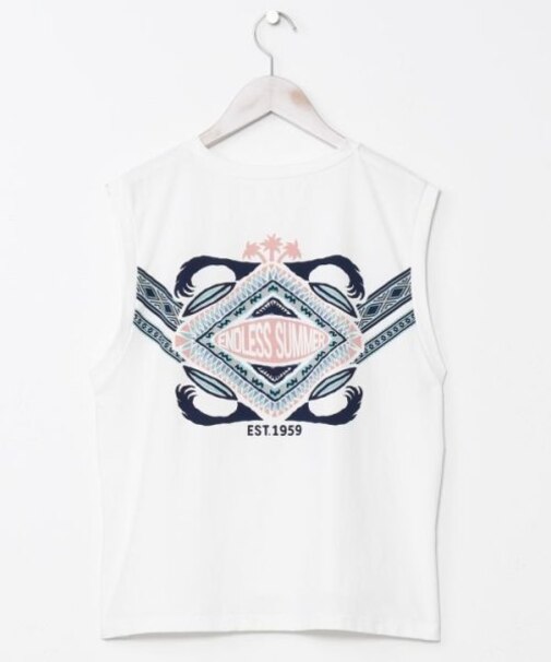 【カヒコ】【UVカット加工】カイケアノースリーブトップス