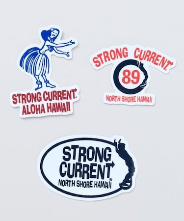 【カヒコ】3枚セットステッカー【STRONG CURRENT】