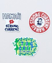 【カヒコ】3枚セットステッカー【STRONG CURRENT】