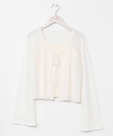 【カヒコ】オルオルキャミソール＆カーディガン2点セット