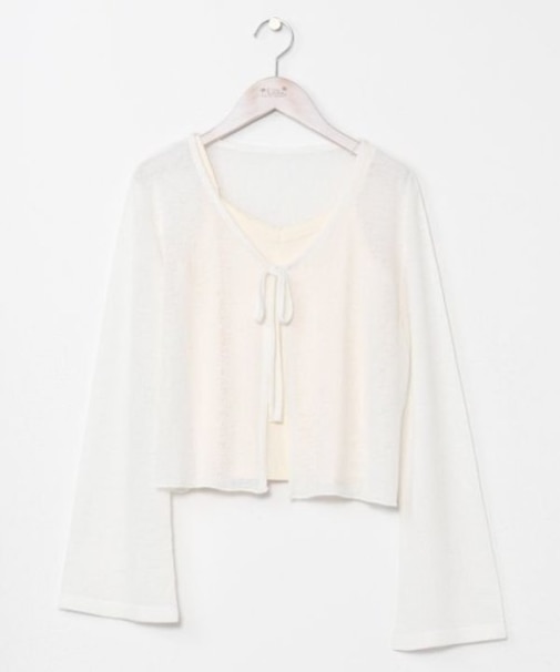 【カヒコ】オルオルキャミソール＆カーディガン2点セット